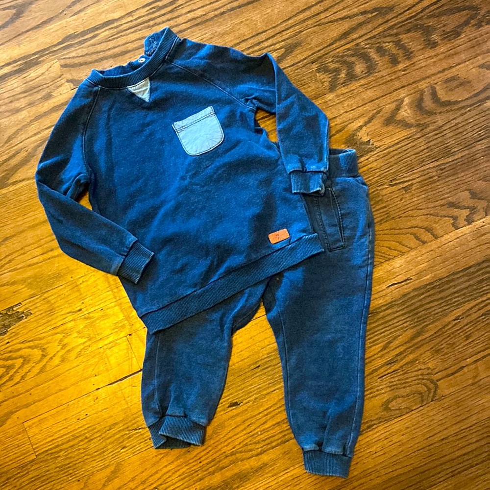 7 For All Mankind Sweater Jogger Set